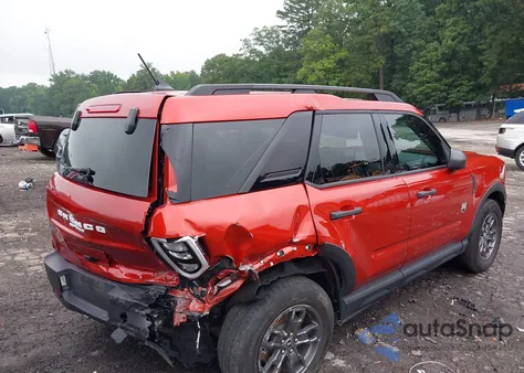 2023 Ford Bronco Sport Big Bend z USA, uszkodzony, nr VIN 3FMCR9B60PRD60447